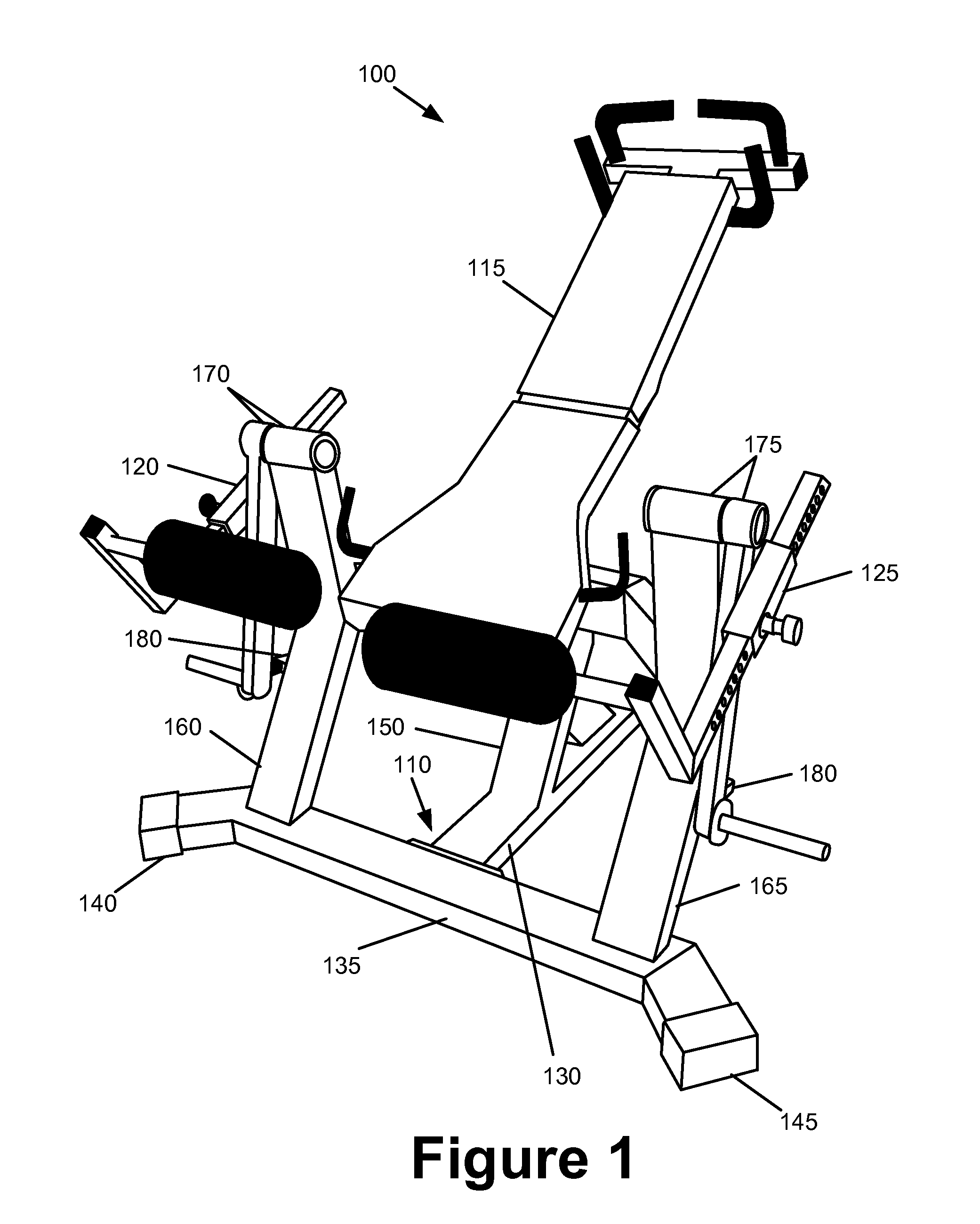 Abdominal Training Machine and Method