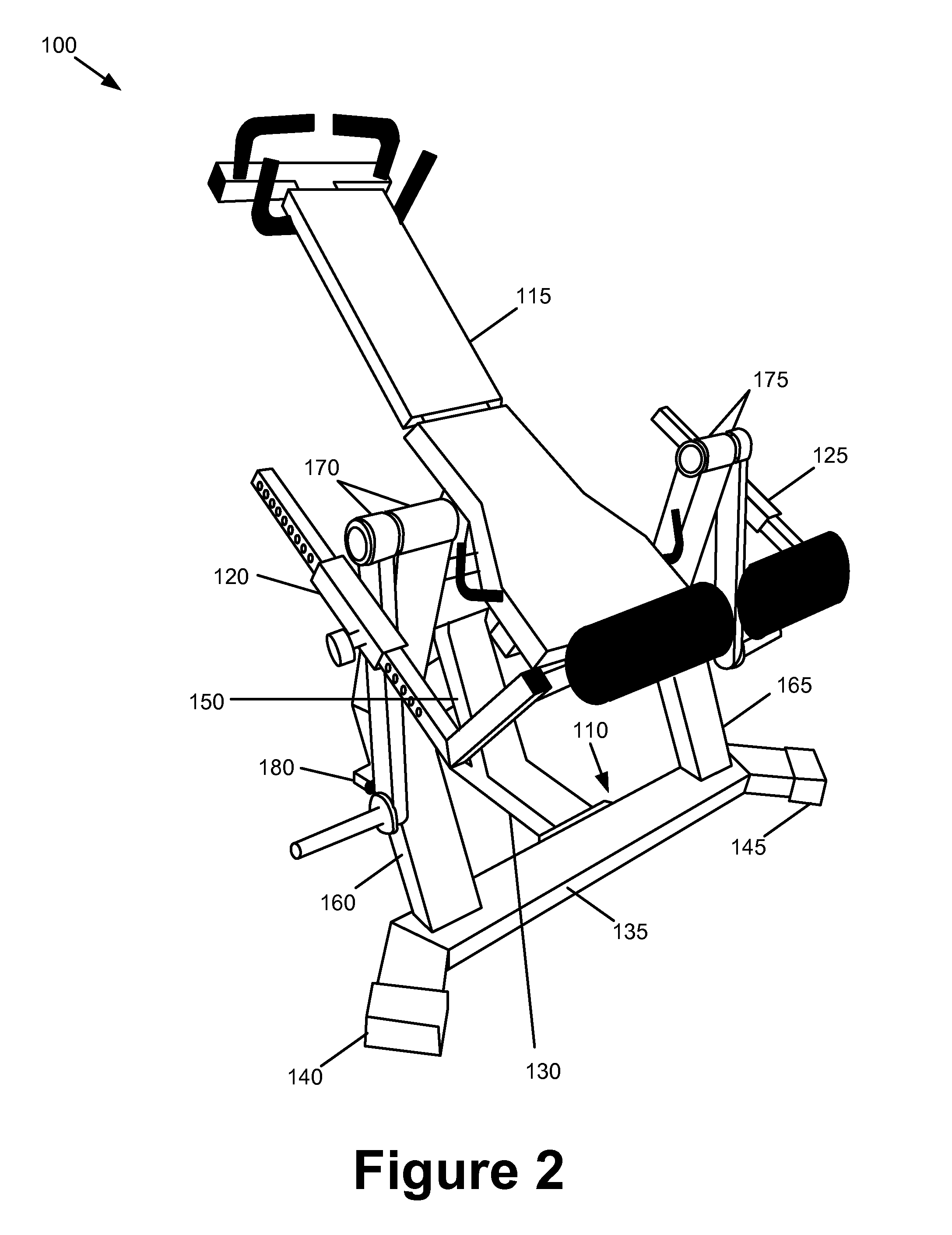 Abdominal Training Machine and Method