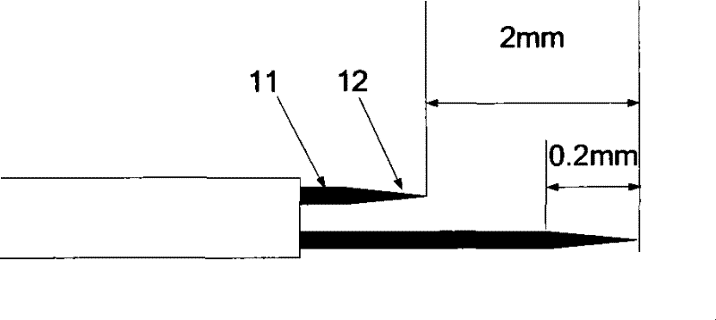 Method and device for measuring two-phase flow parameter based on double-end capacitance probe