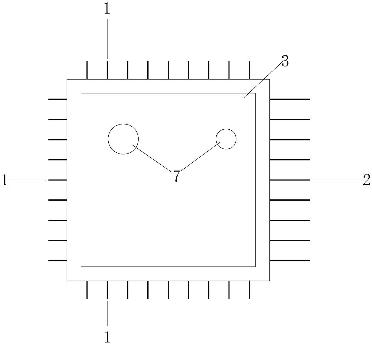 Integral concrete falling plate and construction method thereof