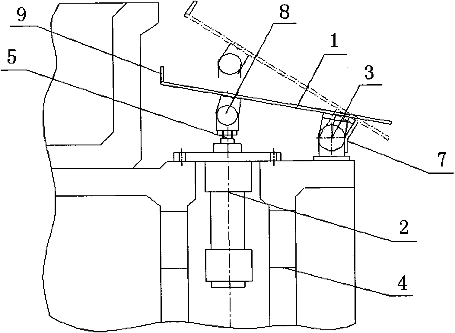 Scrap chute mechanism