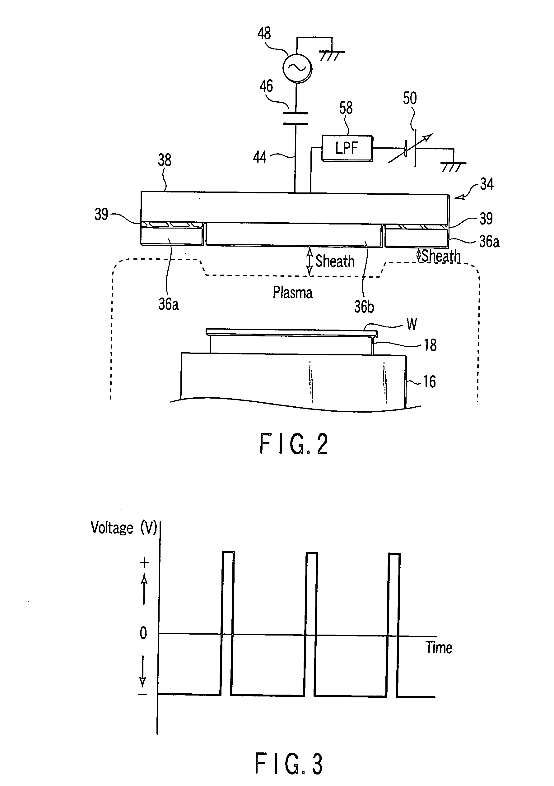 Capacitive coupling plasma processing apparatus and method for using the same