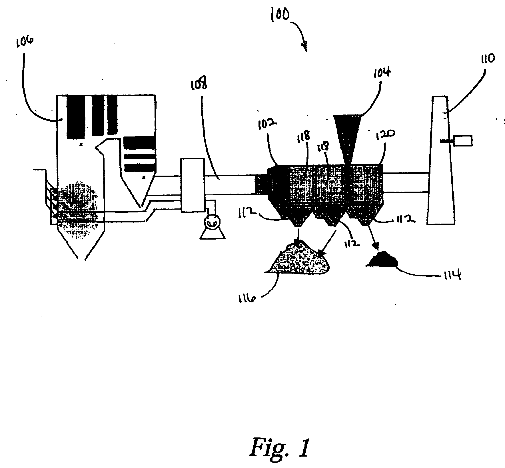 Method and apparatus for removing particulate and vapor phase contaminants from a gas stream