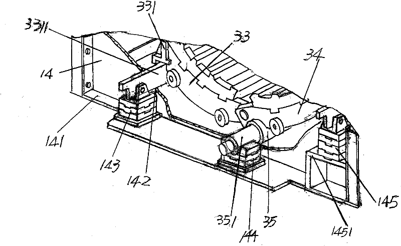 Adjustable single-section hammer screening crusher for final screening mechanism