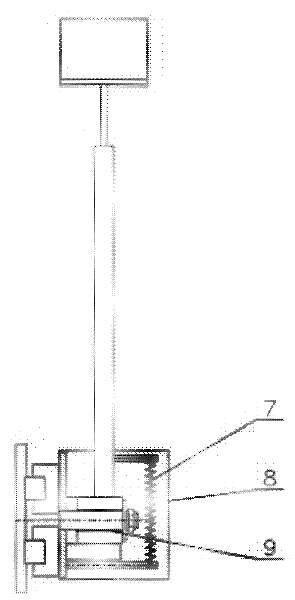 Device for stacking glass by mechanical arm and positioning method of device