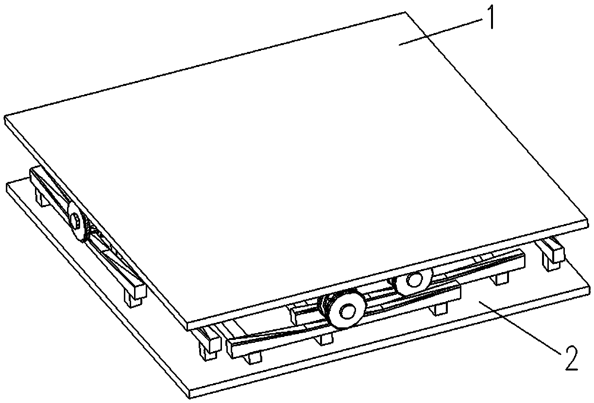 Design method of a compact two-way roller type vibration isolation device