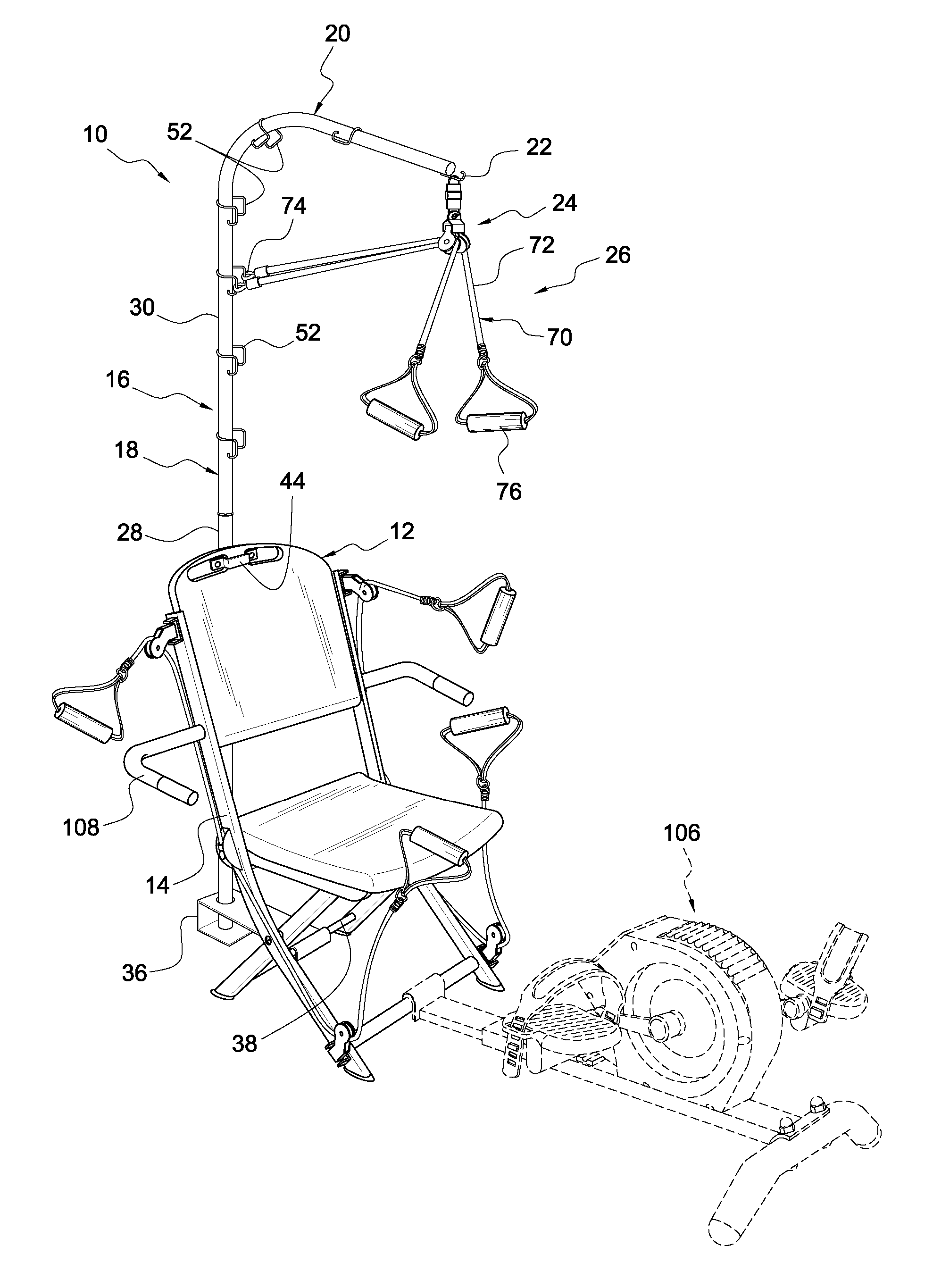 Shoulder Stretcher Assembly