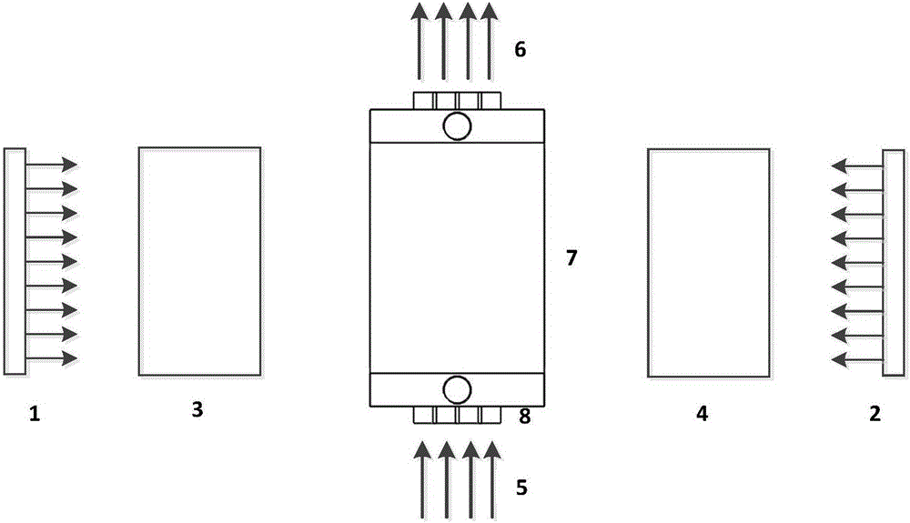 Array-type rod-shaped laser amplifier
