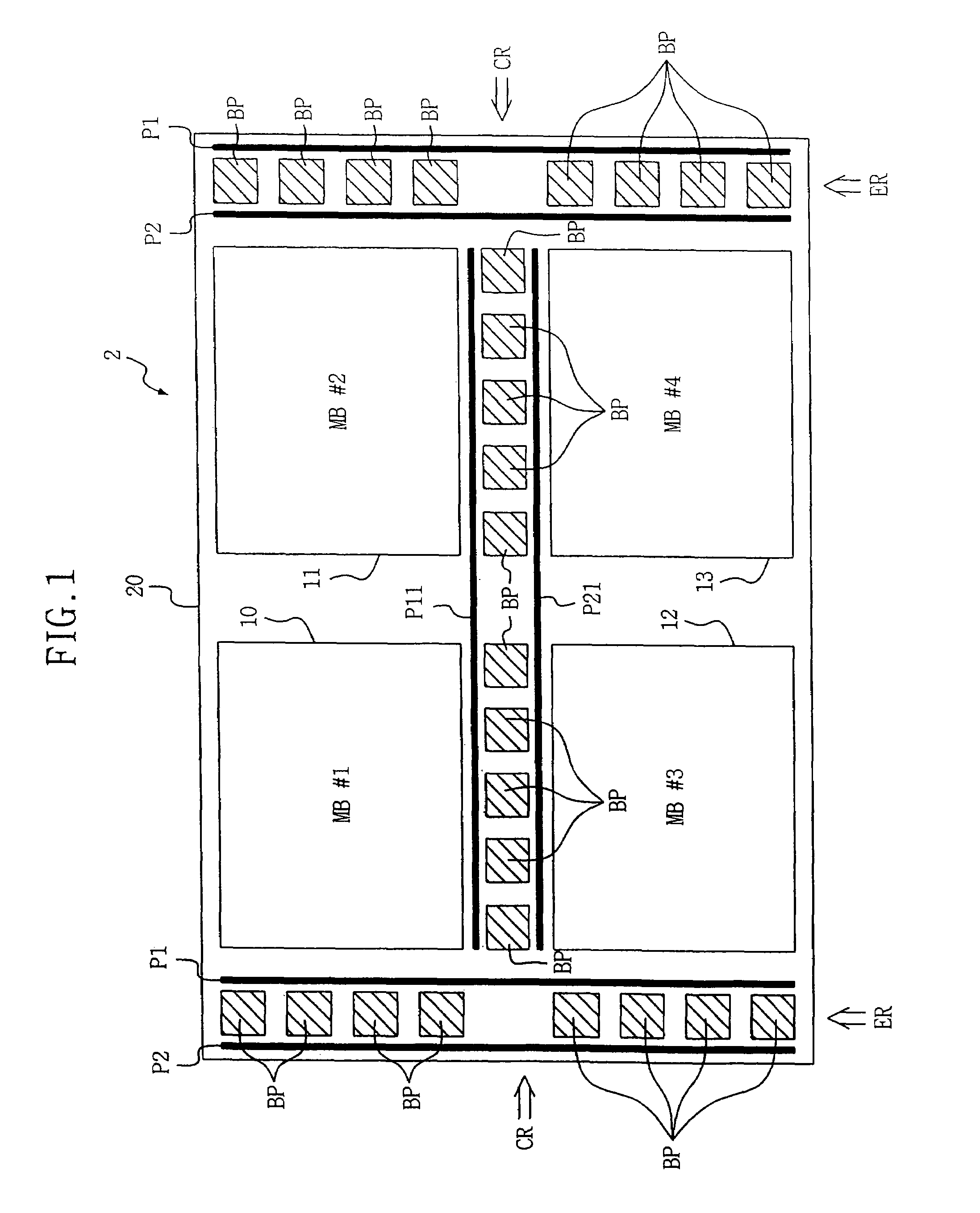 Apparatus and method for signal bus line layout in semiconductor device