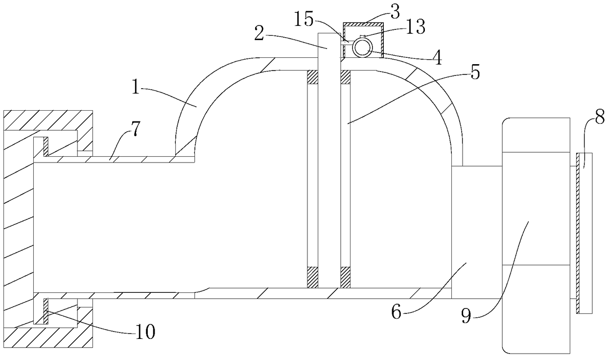 Electrically opened and closed threaded gate valve