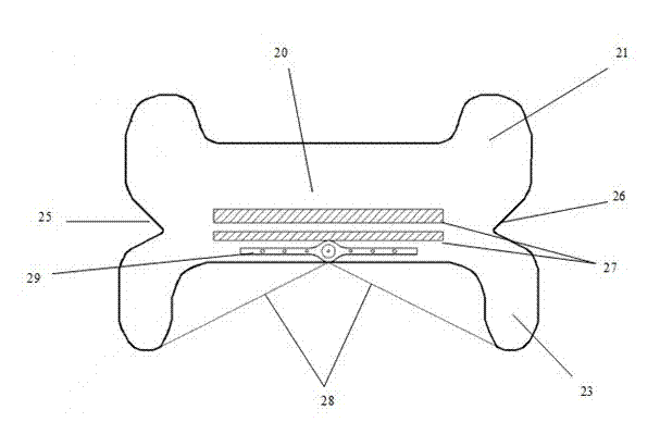 Pedestrian head injury protection system based on H-shaped safety air bag