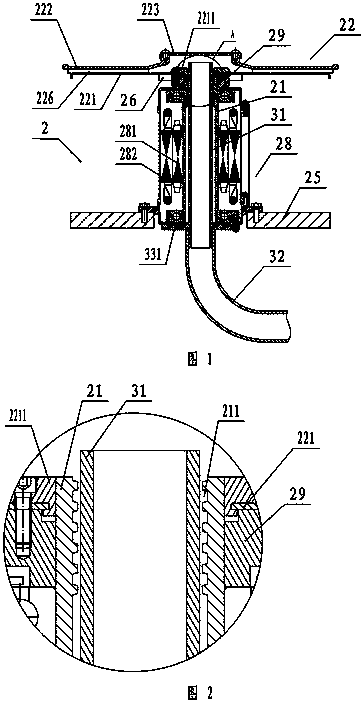 Lower charging type split type feeder and aquatic product greenhouse culture pond with same