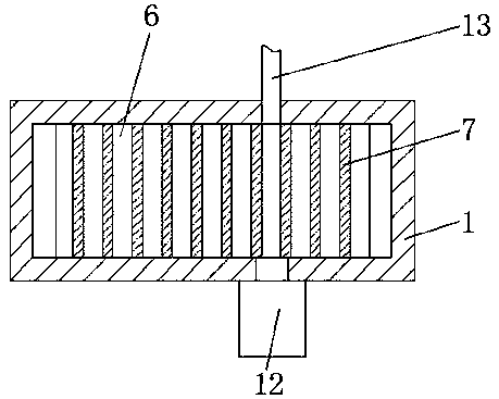 Automatic unloading device for chopstick packaging
