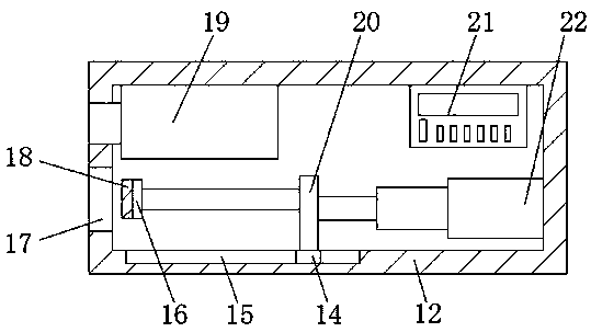 Automatic unloading device for chopstick packaging