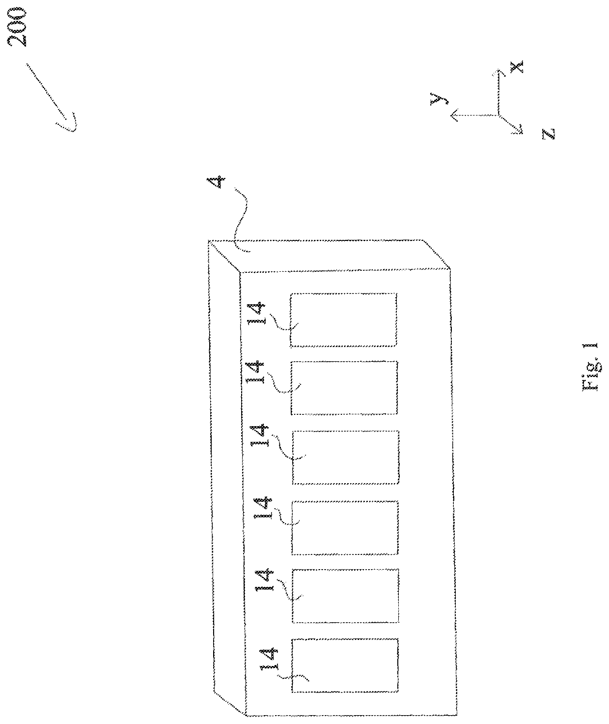 Apparatus for the incubation of a biological material