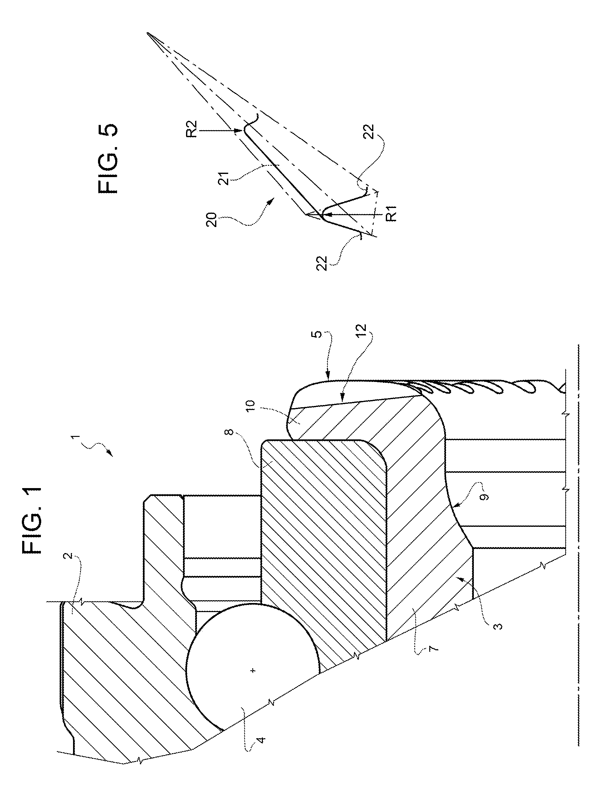 Method of forming a frontal toothing on an inner ring of a wheel hub, upset collar and wheel hub with frontal toothing thus obtained