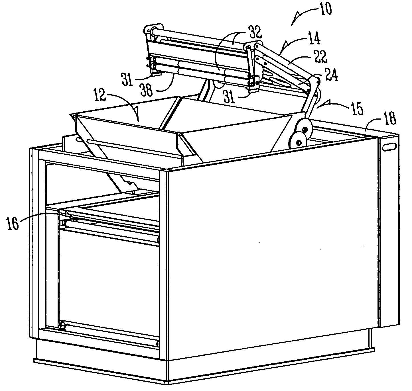 Continuous laundry cleaning appliance