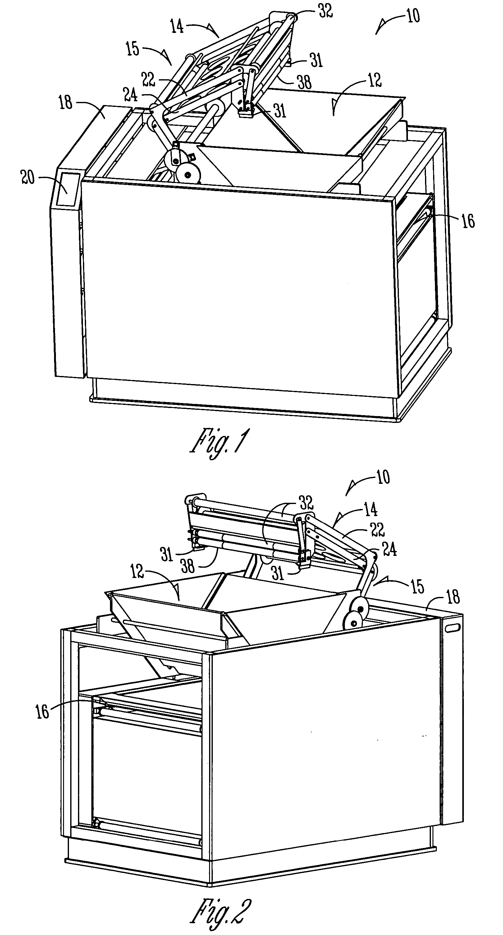 Continuous laundry cleaning appliance