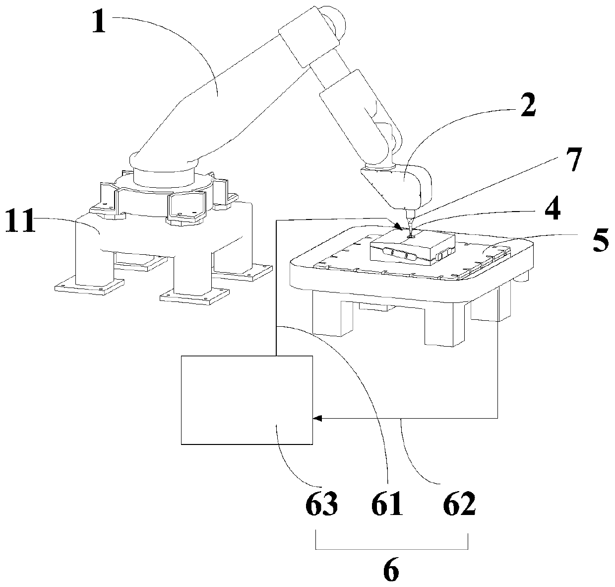 Composite polishing machine tool and machining method thereof