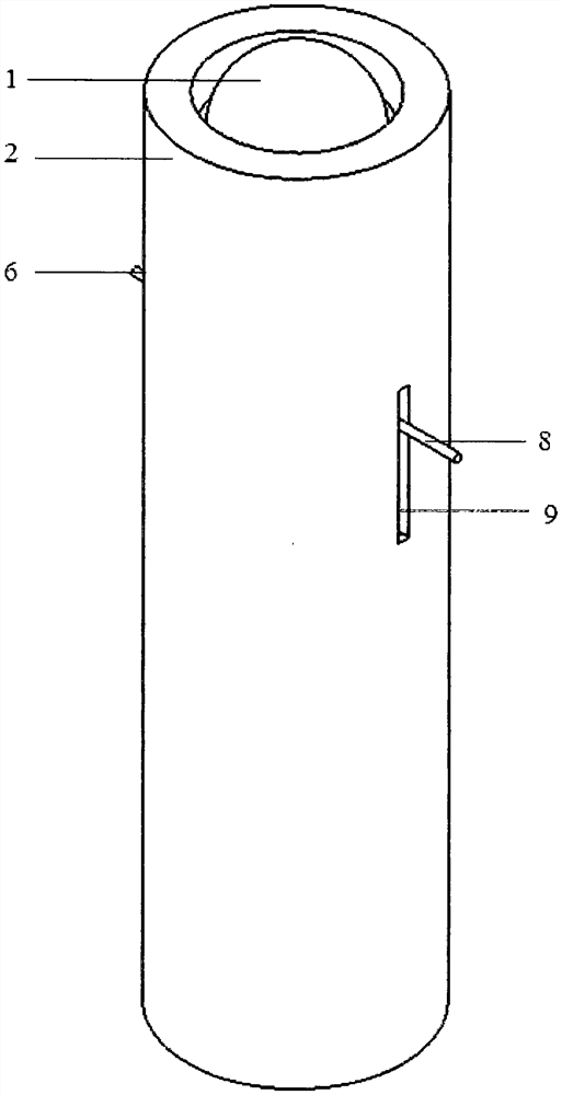 Equivalent collision rigidity ejector for near-wall damage detection