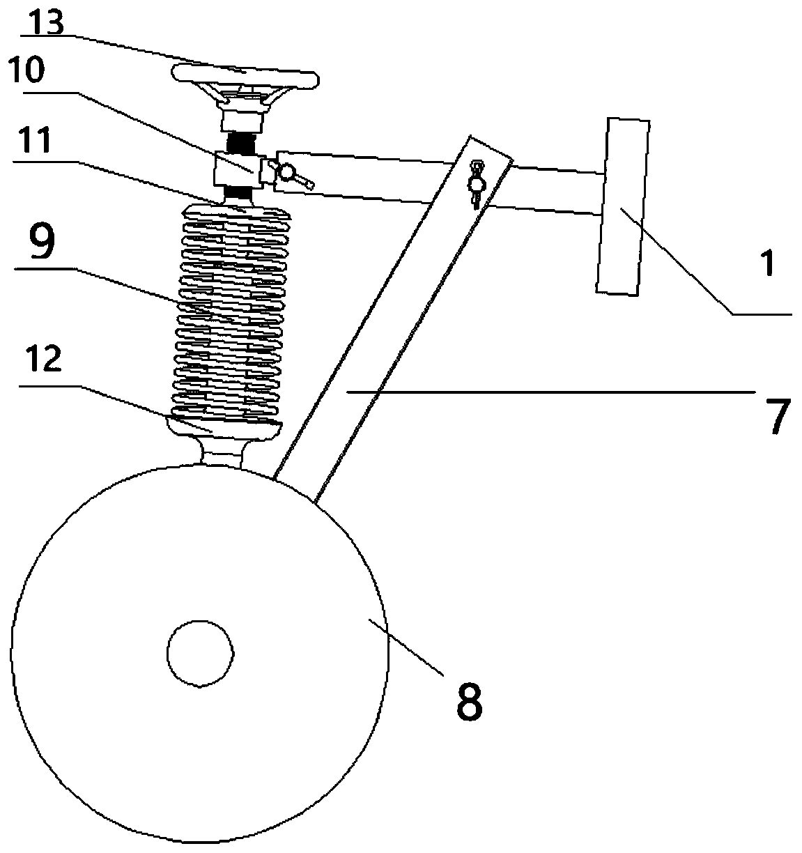 Speed measurement device for improving paving quality of paver and speed measurement method