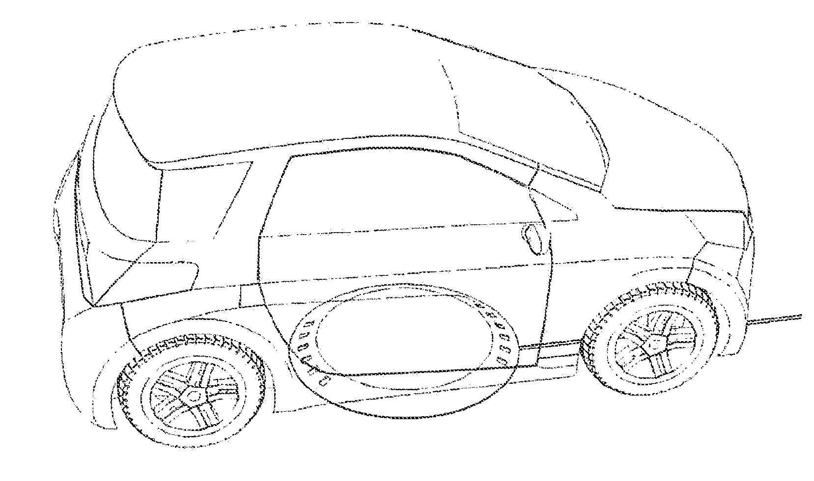 System for inductively charging vehicles, comprising an electronic positioning aid