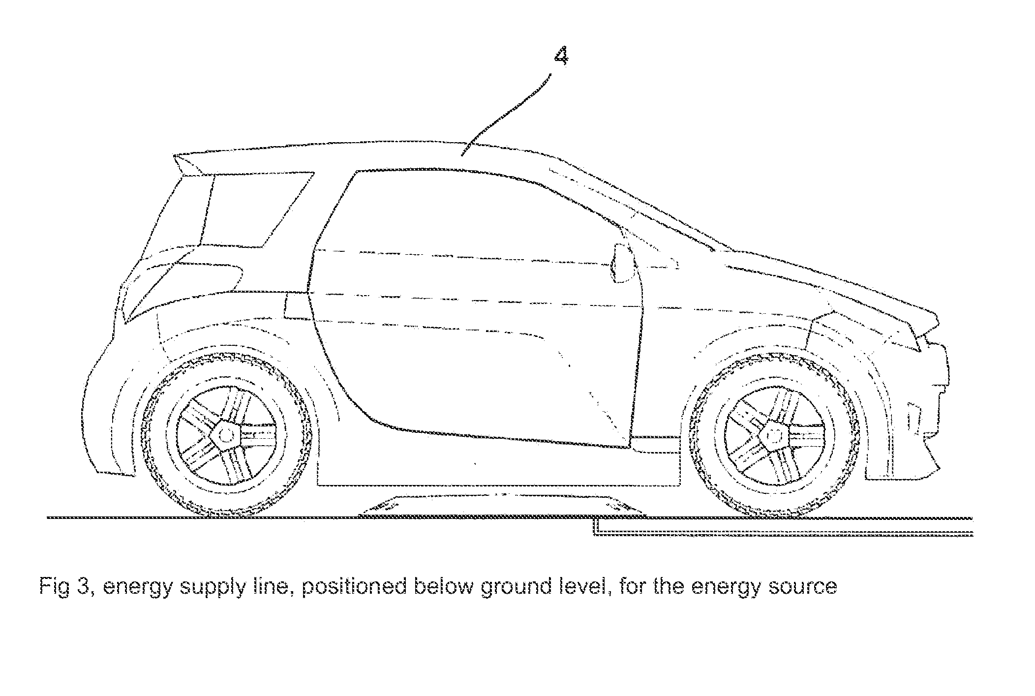 System for inductively charging vehicles, comprising an electronic positioning aid