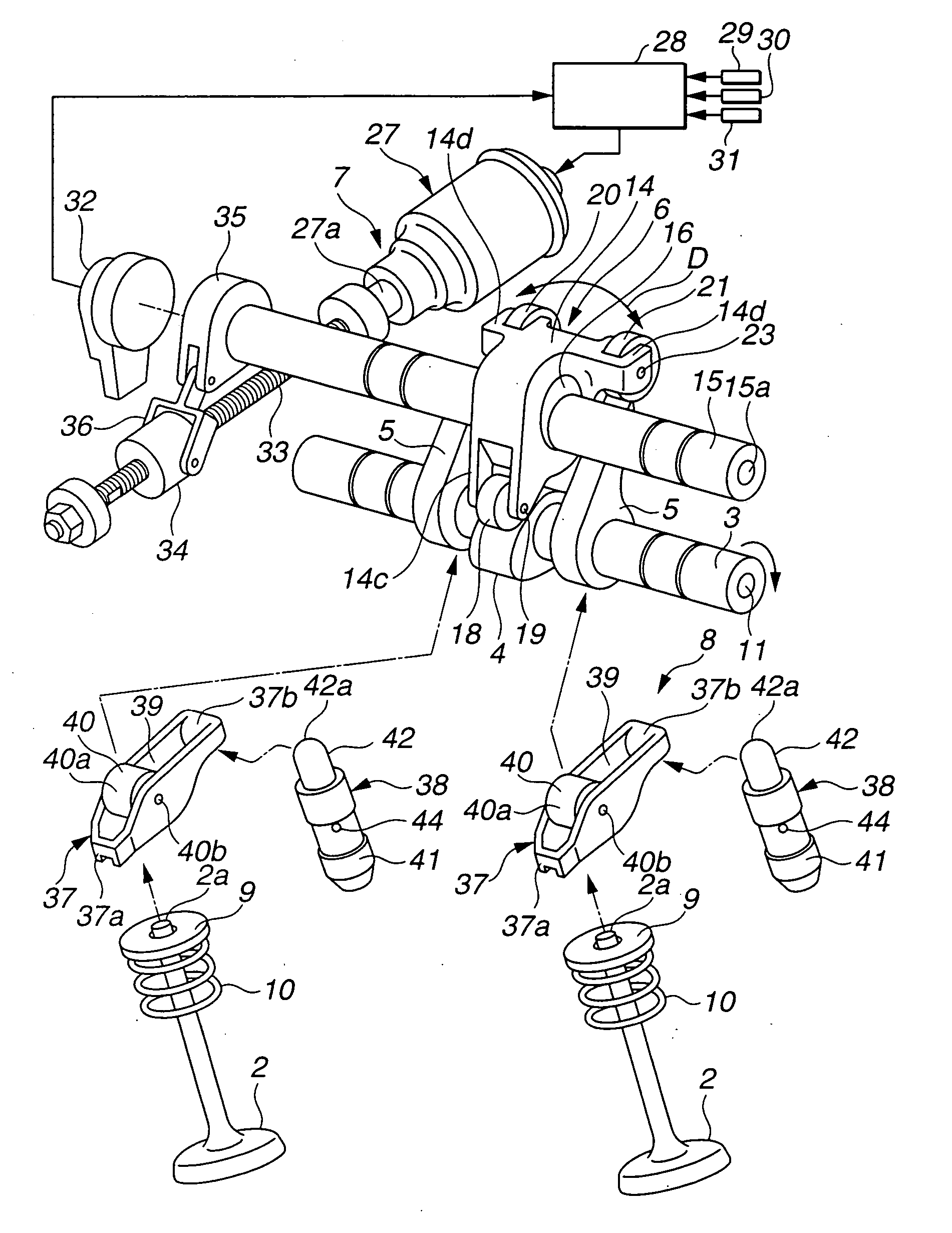 Variable valve operating apparatus for internal combustion engine