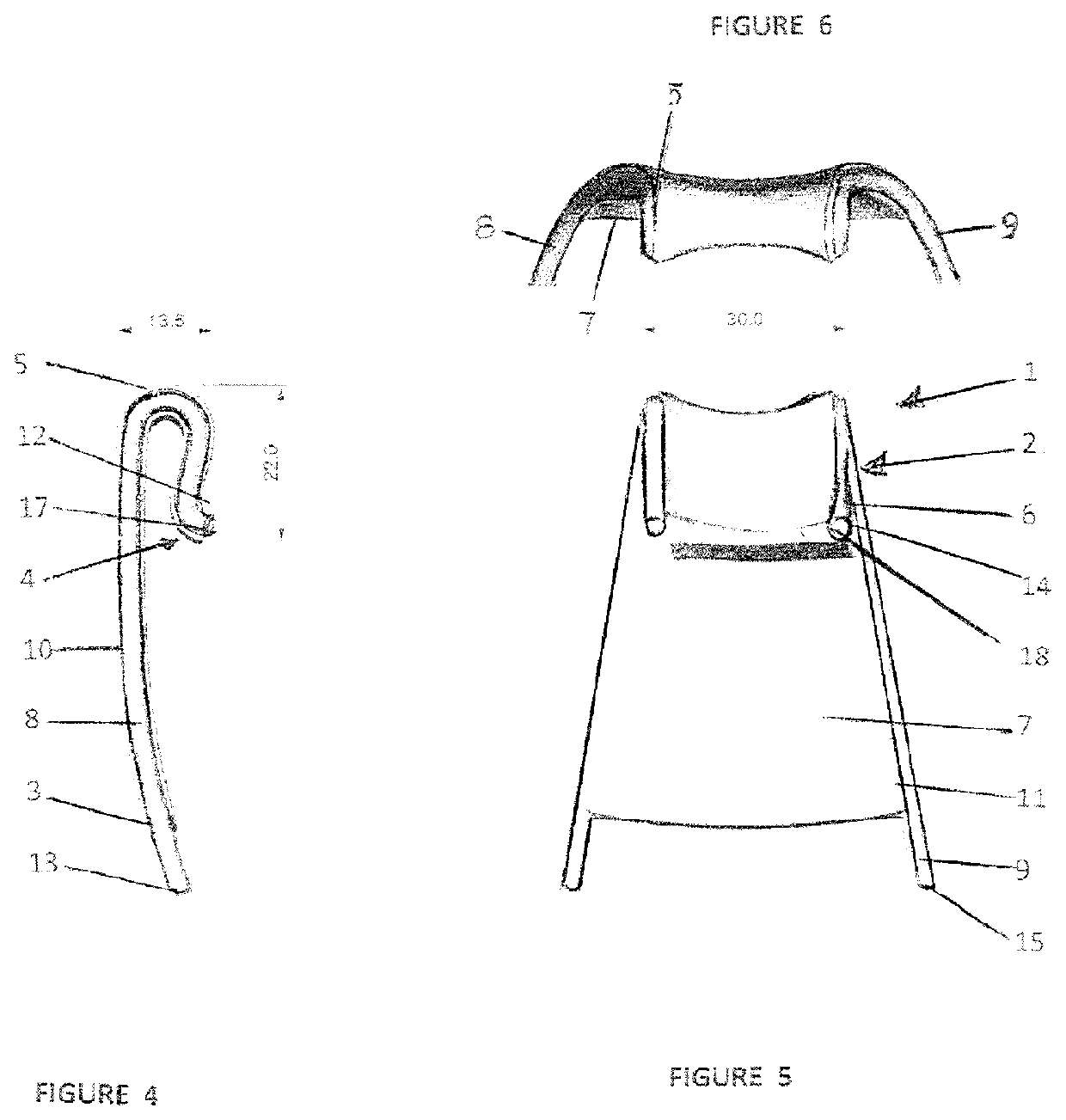 Protective device for use in oral surgical procedures