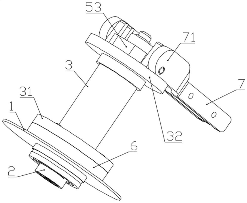 Accessory tool rapid locking device and locking method