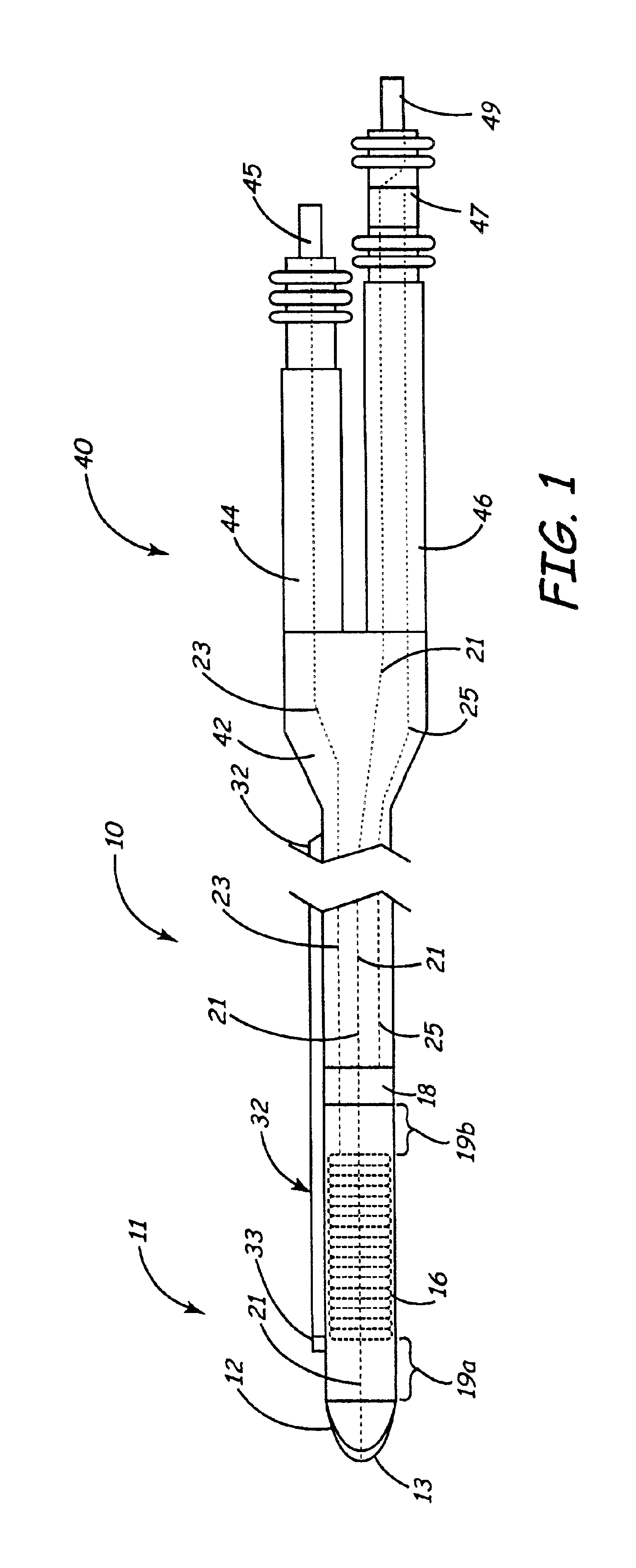 System for providing electrical stimulation to a left chamber of a heart