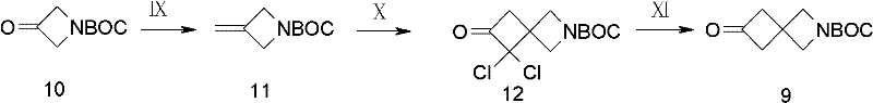 Synthetic method of 6-oxo-2-azaspiro[3,3]heptane-2-t-butyl carboxylate