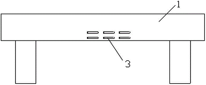 Self-repairing concrete structure and manufacturing method thereof