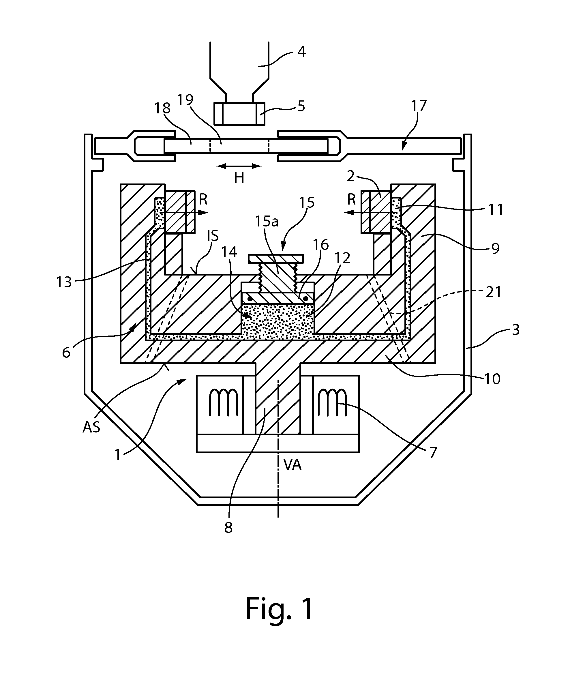 Tool spindle for a honing machine with a bowl-shaped holder for a honing ring