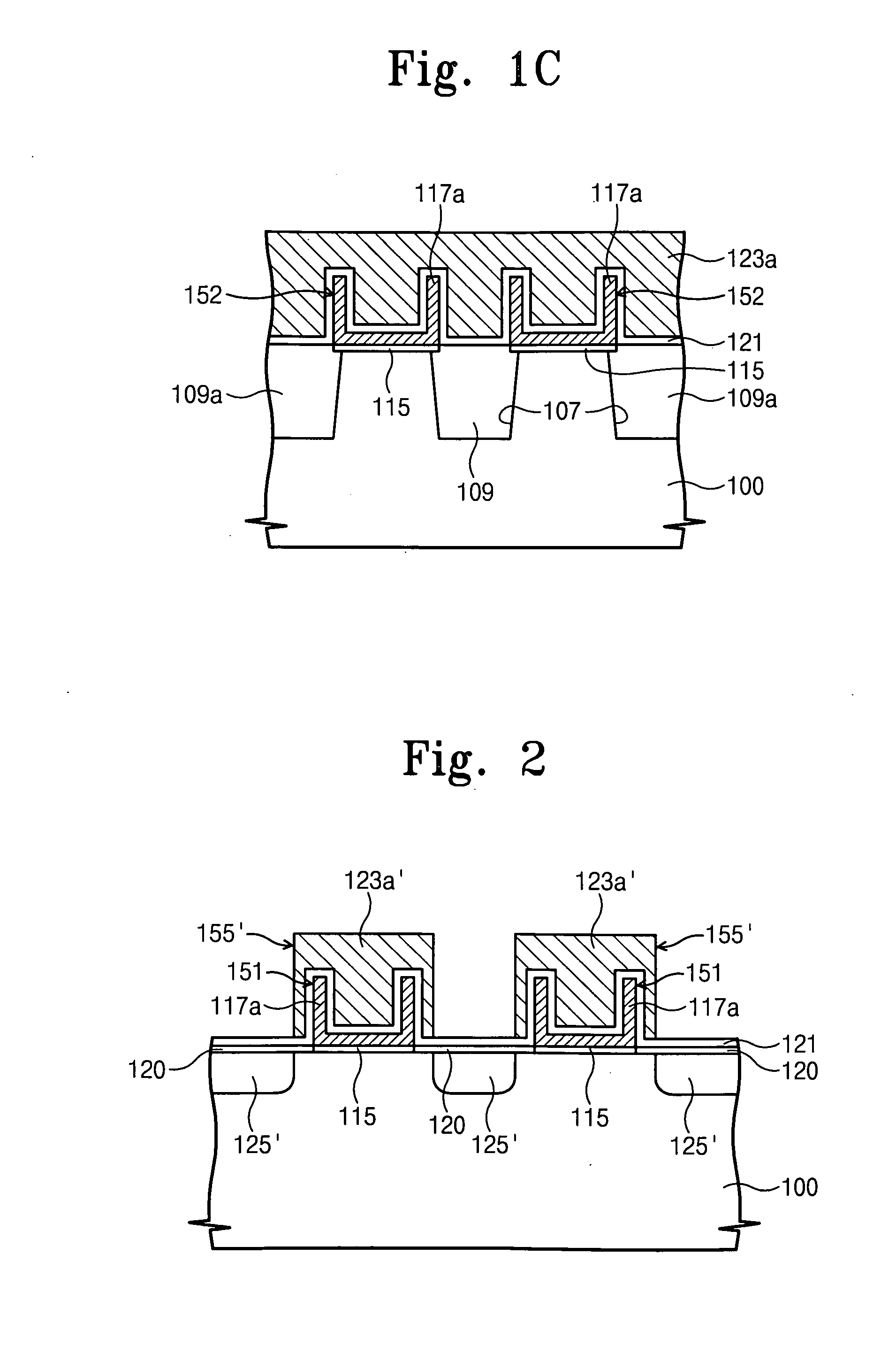 Non-volatile memory device having floating gate and methods forming the same