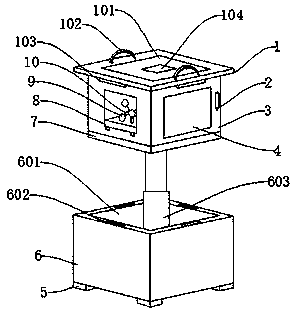 Display device for chemistry teaching and use method thereof