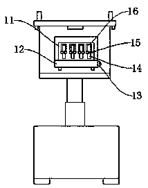 Display device for chemistry teaching and use method thereof