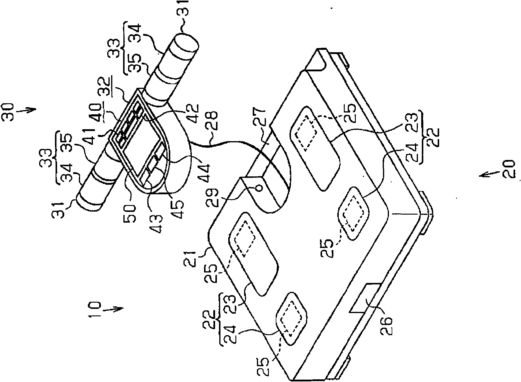 Information measuring device for organism