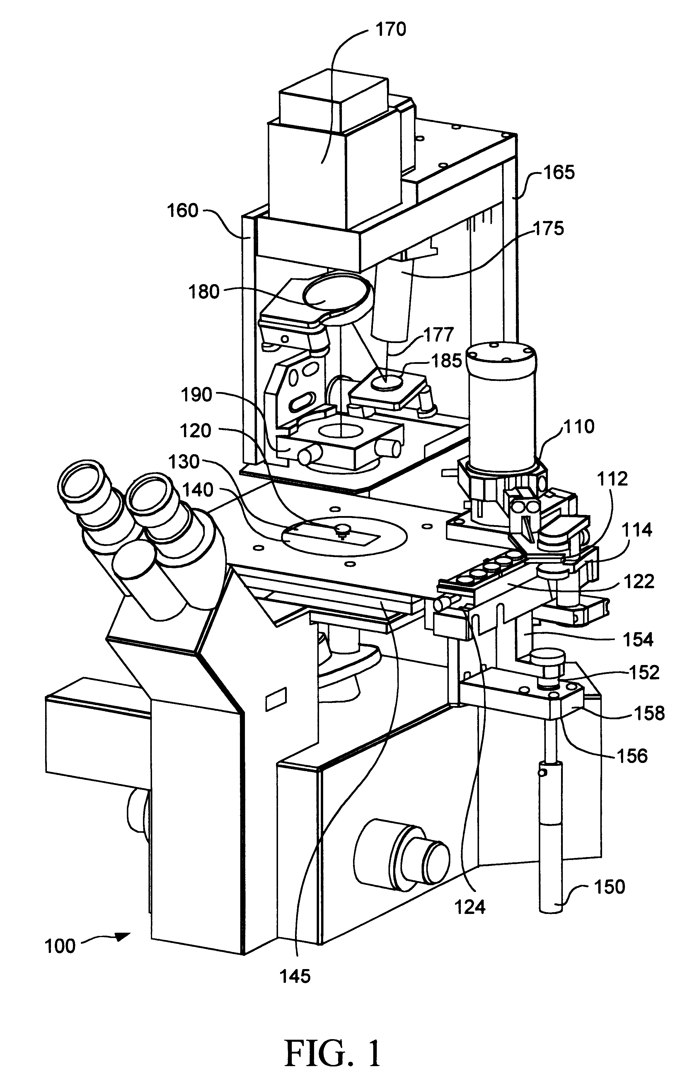 Laser capture microdissection optical system