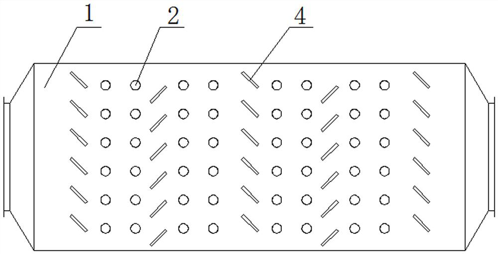 Configuration structure of photo-oxygen purification equipment processing module