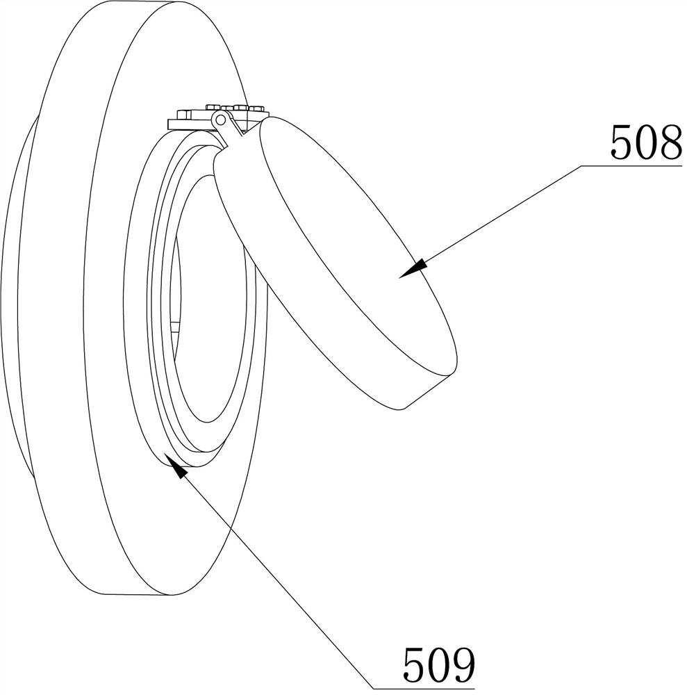 Hydrostatic pressure test system and test method for realizing hydrostatic pressure of steel pipe