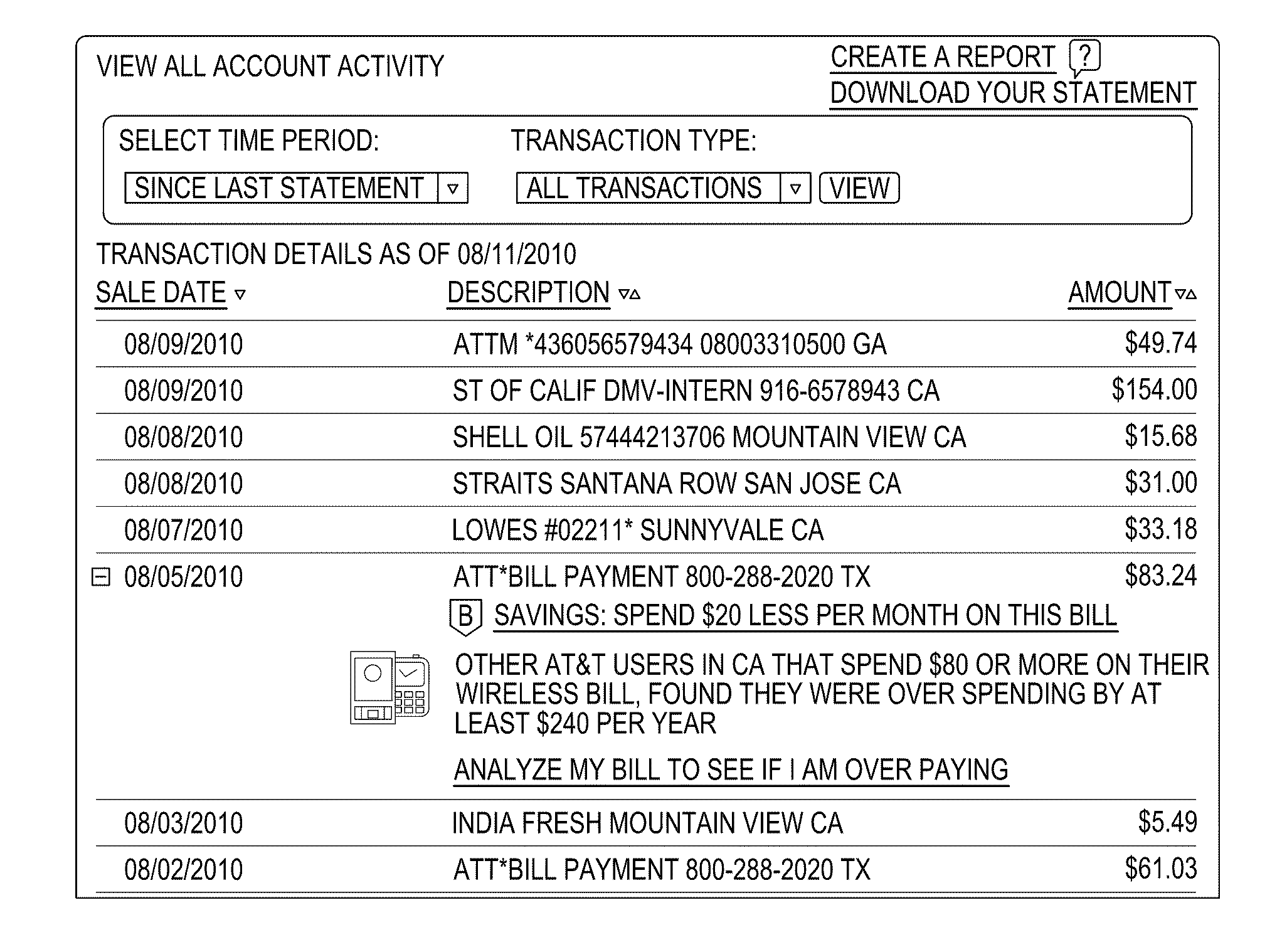 System and method for matching a savings opportunity using census data