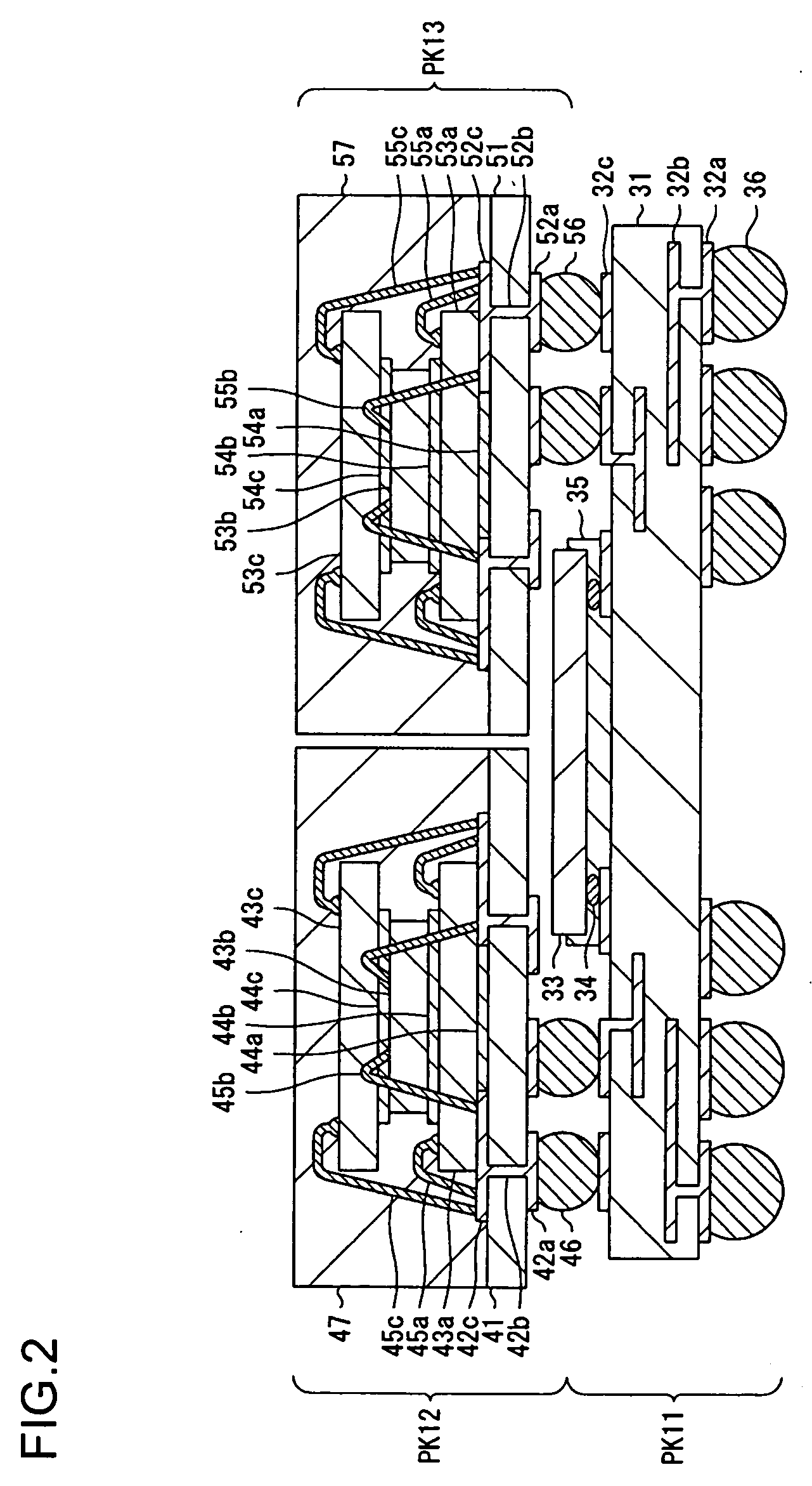 Semiconductor device, electronic device, electronic apparatus, and method of manufacturing semiconductor device