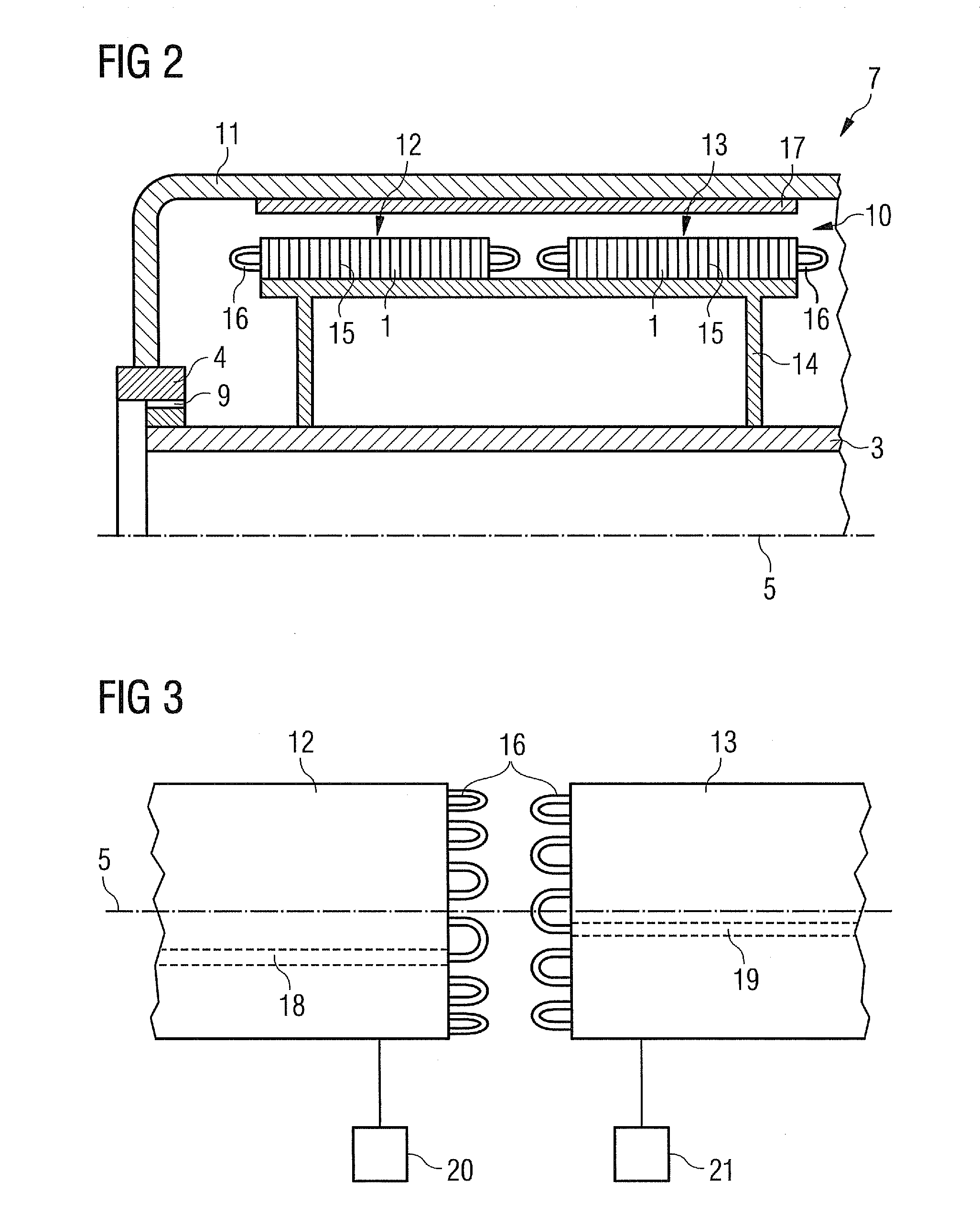 Permanent magnet machine with two stators