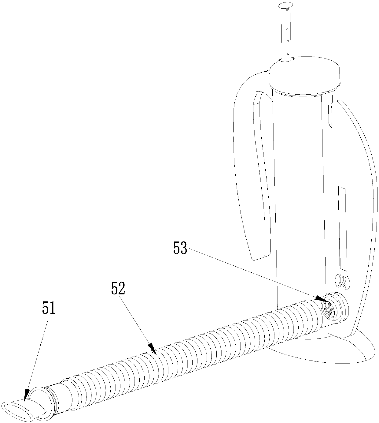 Breathing training apparatus and application method thereof