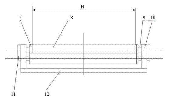 Arcuation device for dense blind hole plate