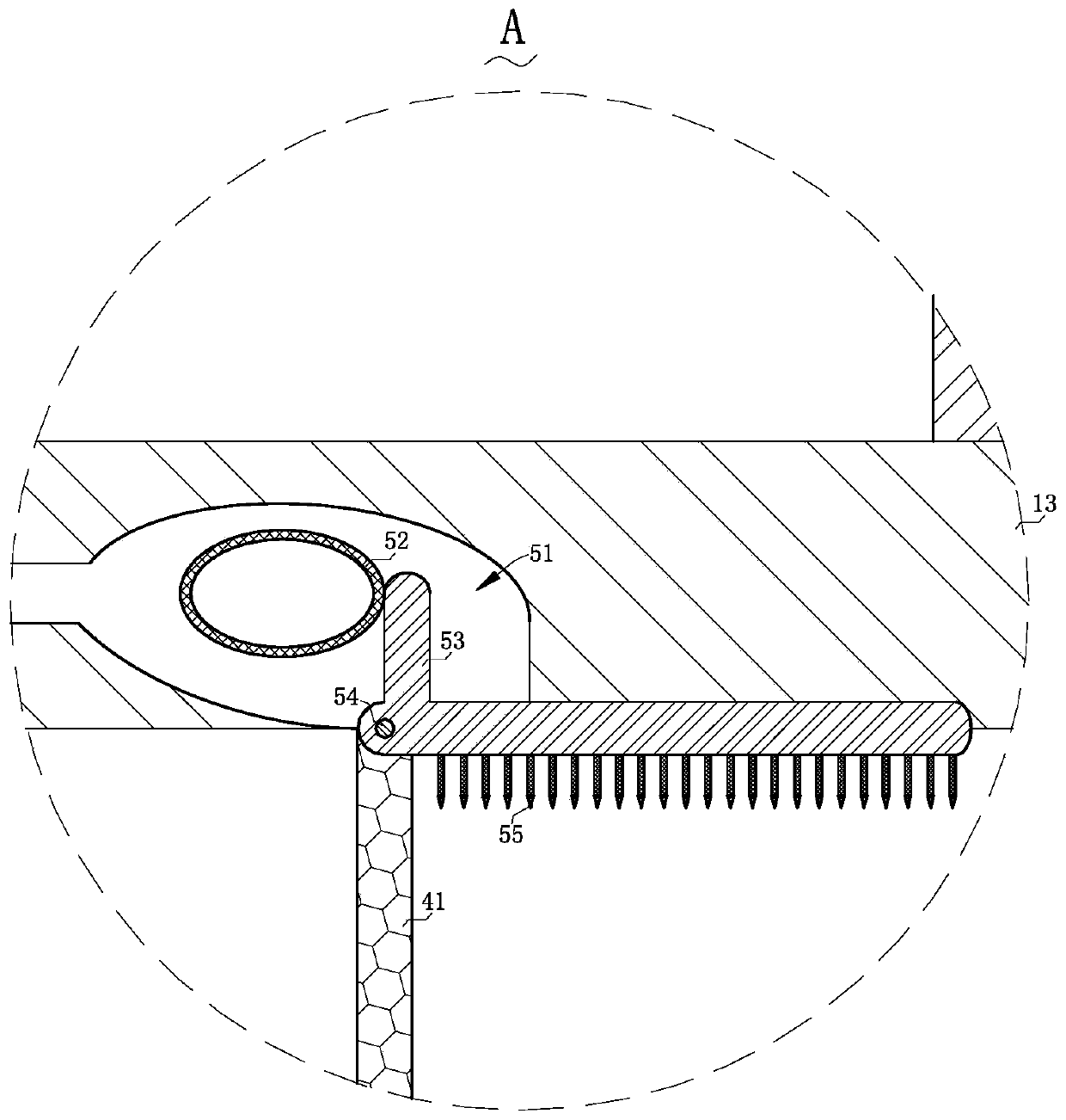 Three-way valve convenient for air tightness detection