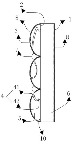 Building Surface Composite Membrane Structure, Preparation Method and Application