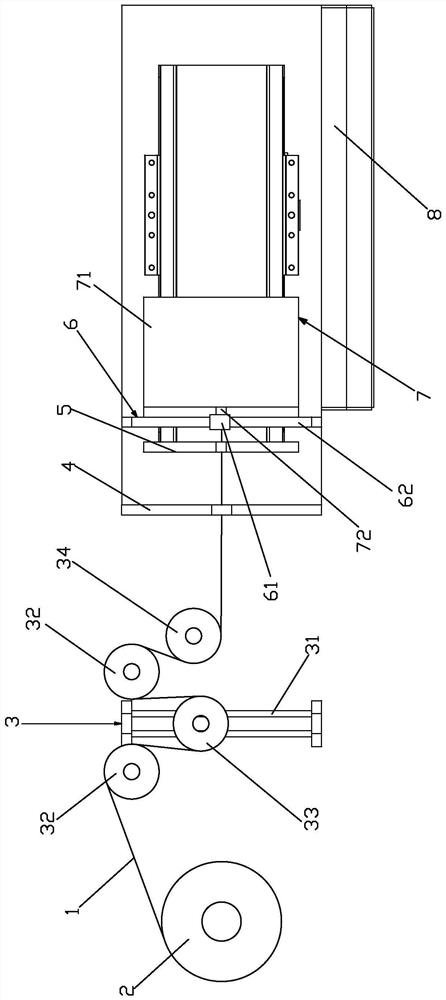 Surgical suture shearing device and shearing method thereof