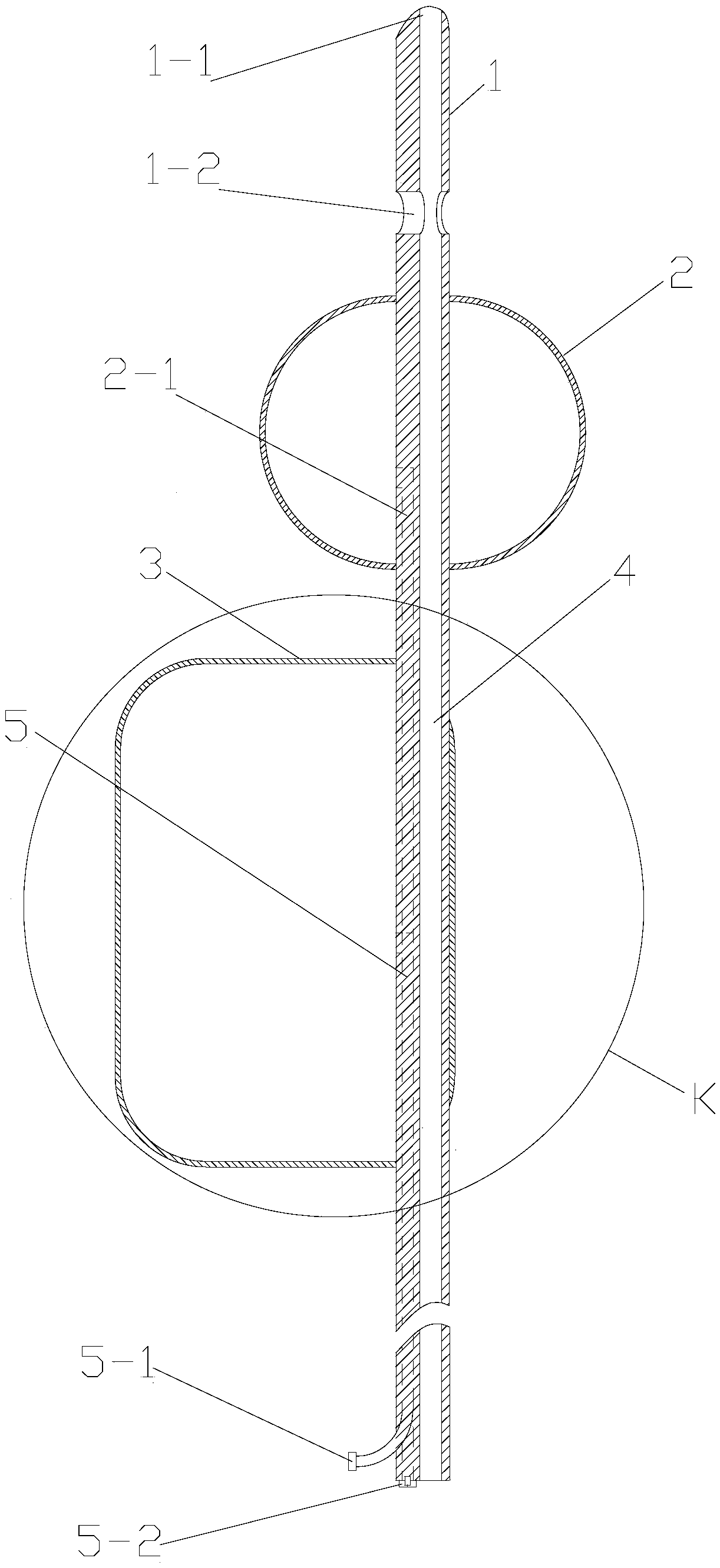 Visual eccentric prostate dilation catheter